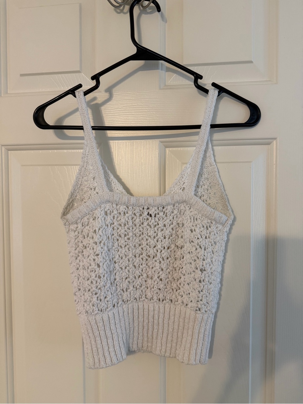 J. Crew White Crochet V-Neck Camisole - Picture 3 of 3